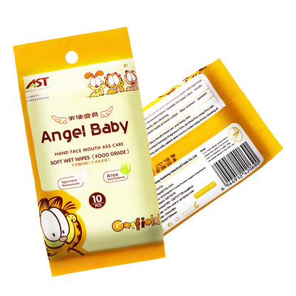 OEM/ODM Baby Wet Wipes – 10 Count Travel Pack | Fragrance-Free & Skin-Friendly