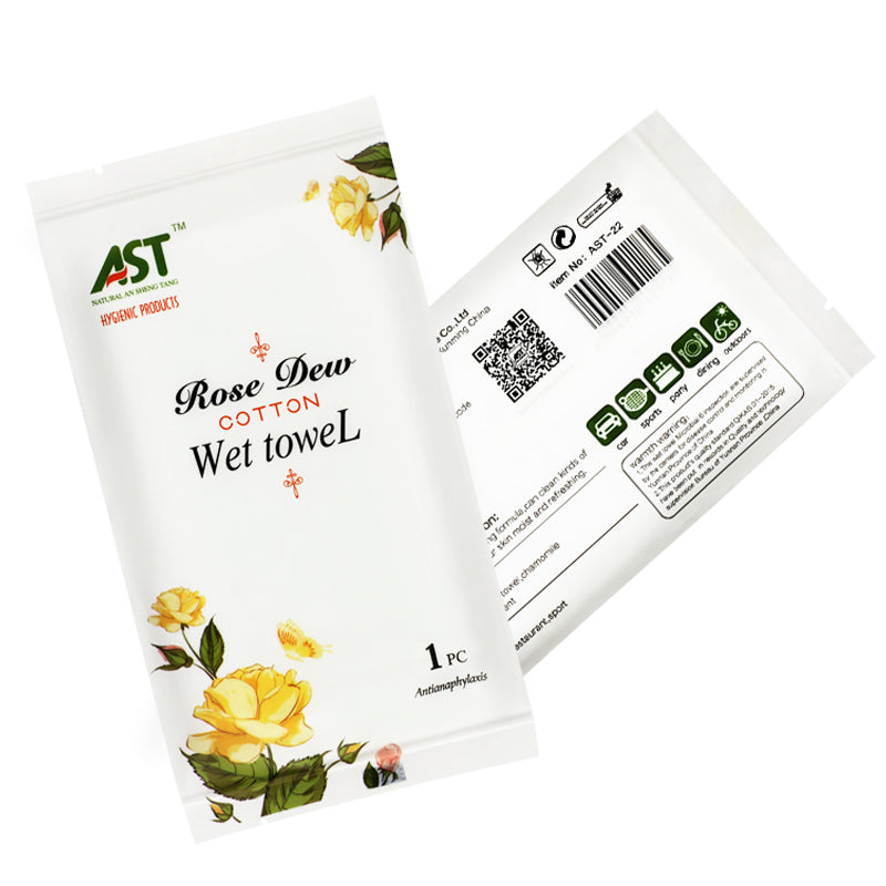 Premium 8g Verbena Wet Towels for Hotels & Hospitality | OEM Private Label