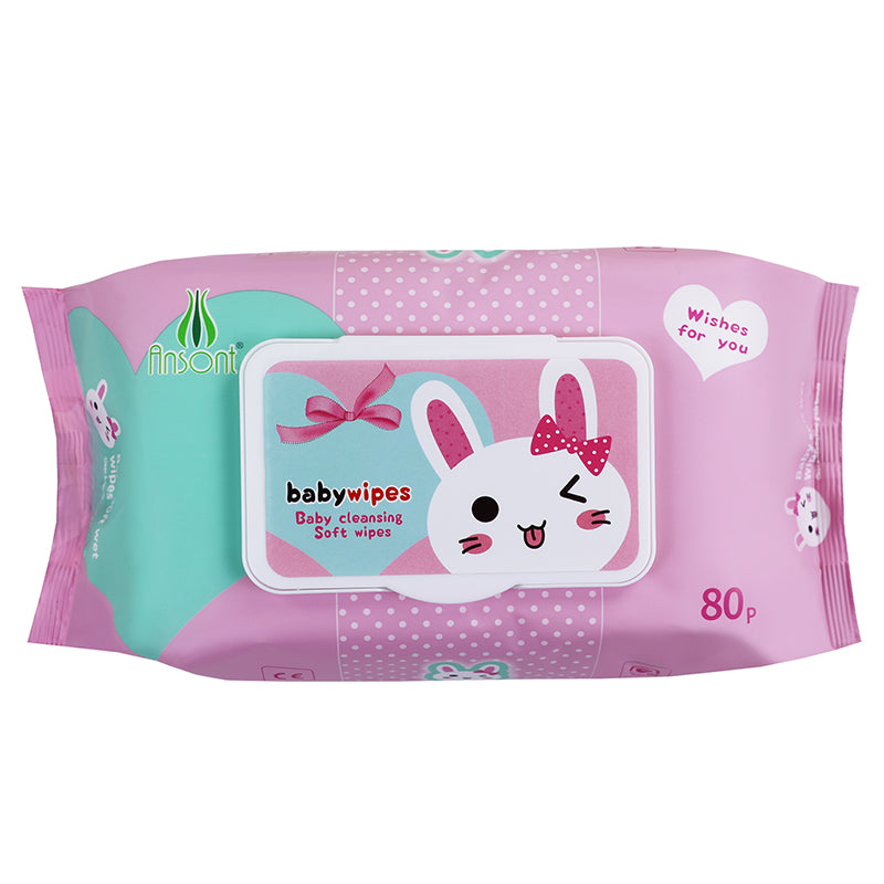 Baby Wet Wipes 80pcs – Wholesale & OEM Baby Cleansing Wipes | Factory Price