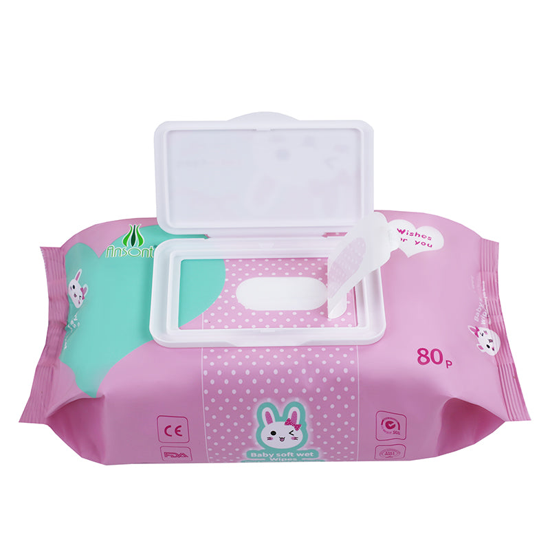 Baby Wet Wipes 80pcs – Wholesale & OEM Baby Cleansing Wipes | Factory Price