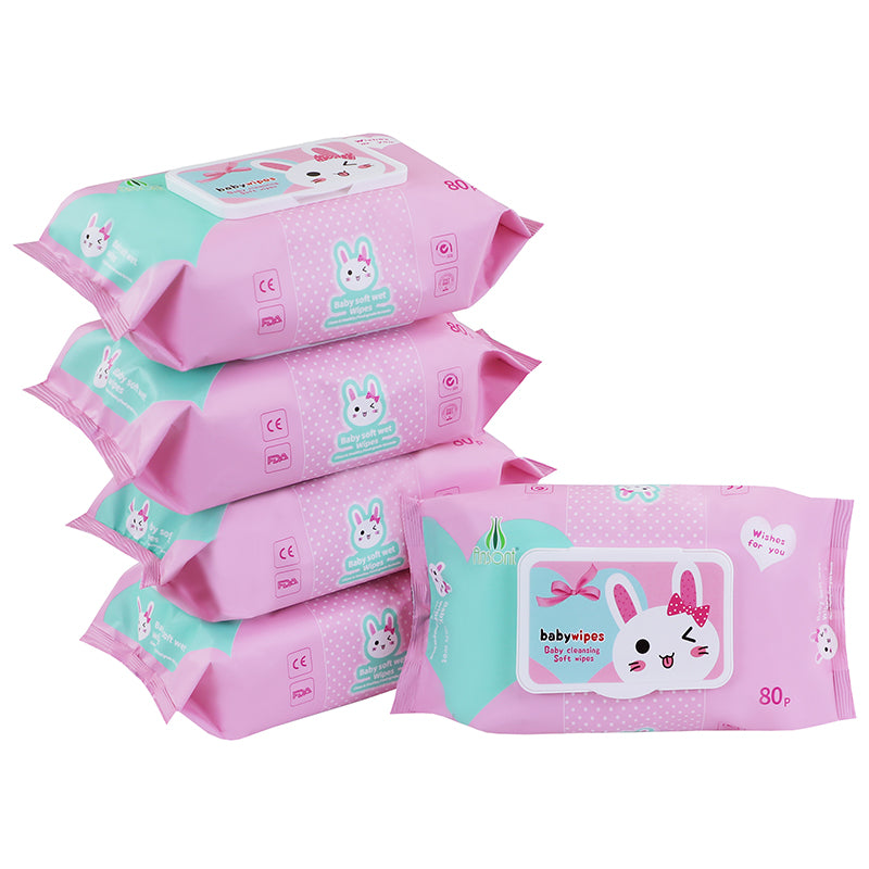 Baby Wet Wipes 80pcs – Wholesale & OEM Baby Cleansing Wipes | Factory Price