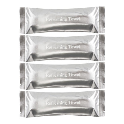 OEM Cotton 12g 22*22cm Disposable Roll  Peach 600% scent Wet Towels – | Custom Fragrance & Packaging OEM,ODM,Private Logo Available