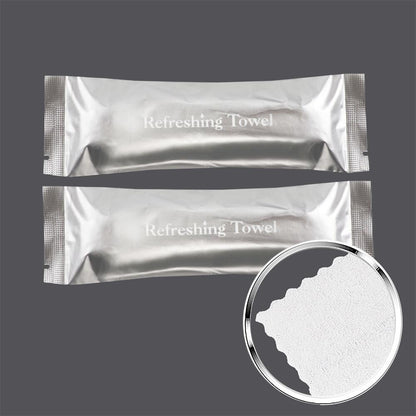 OEM Cotton 12g 22*22cm Disposable Roll  Peach 600% scent Wet Towels – | Custom Fragrance & Packaging OEM,ODM,Private Logo Available