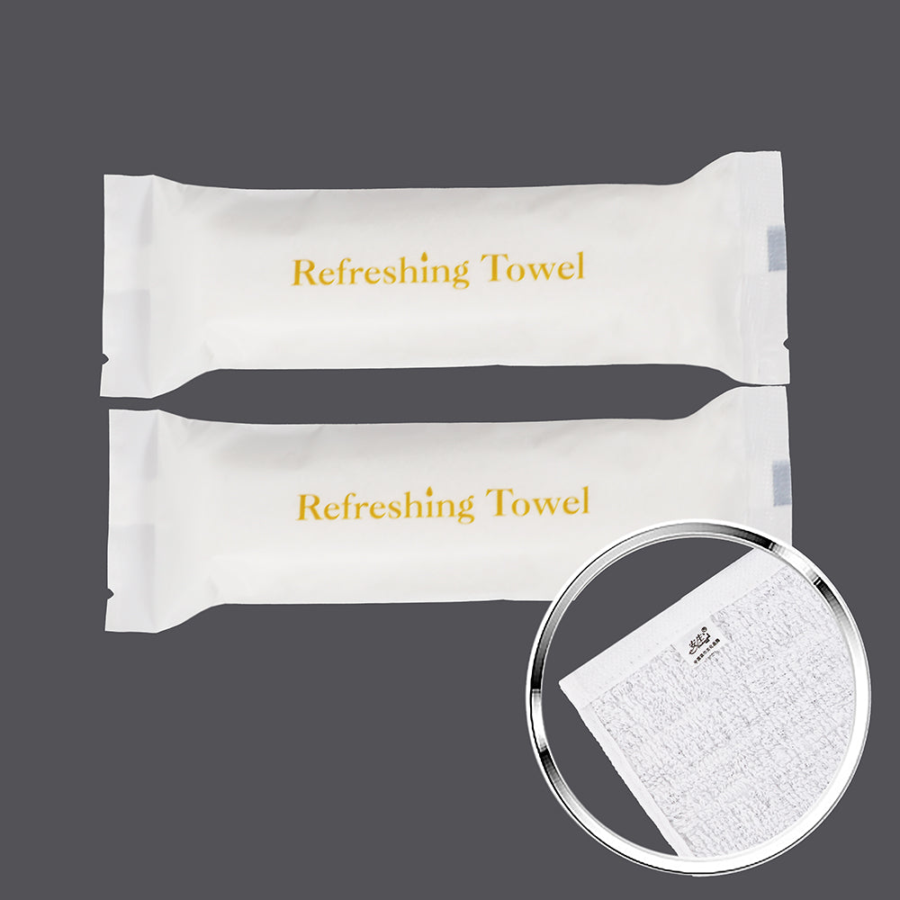OEM Cotton 12g 22*22cm Disposable Roll  Peach 600% scent Wet Towels – | Custom Fragrance & Packaging OEM,ODM,Private Logo Available