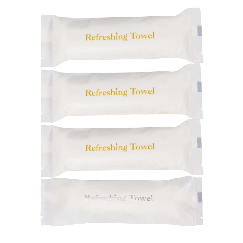 OEM Cotton 12g 22*22cm Disposable Roll  Peach 600% scent Wet Towels – | Custom Fragrance & Packaging OEM,ODM,Private Logo Available