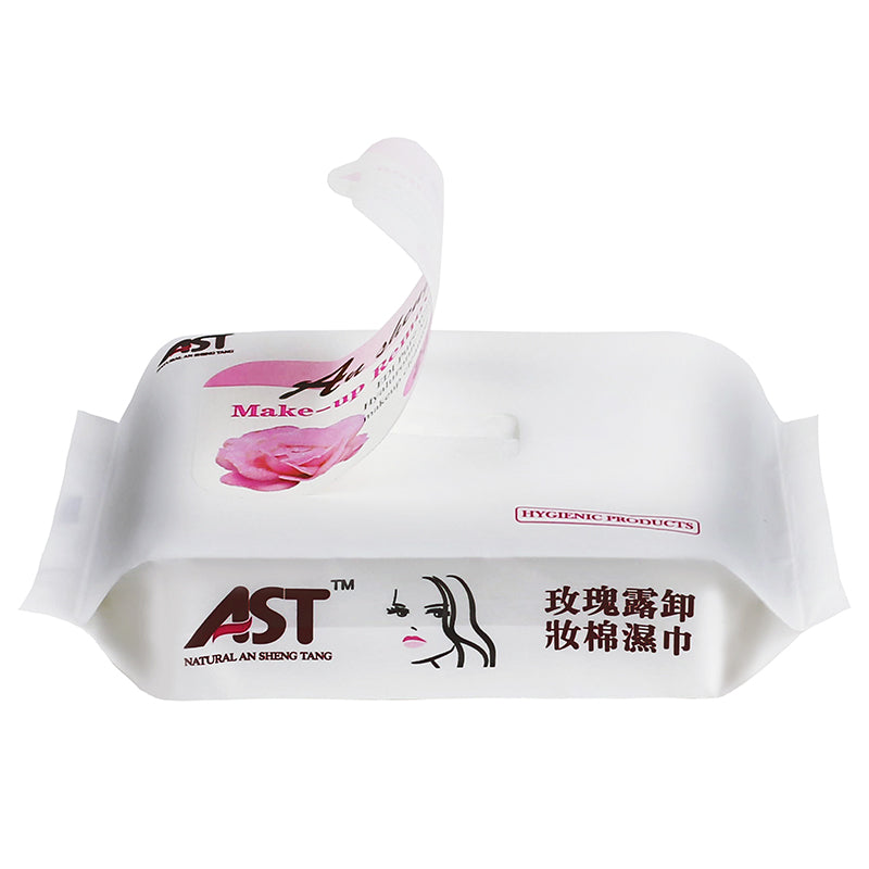 Custom  Rose Essence + Hyaluronic Acid Makeup Remover 26 Sheets Tissues,OEM/ODM Available