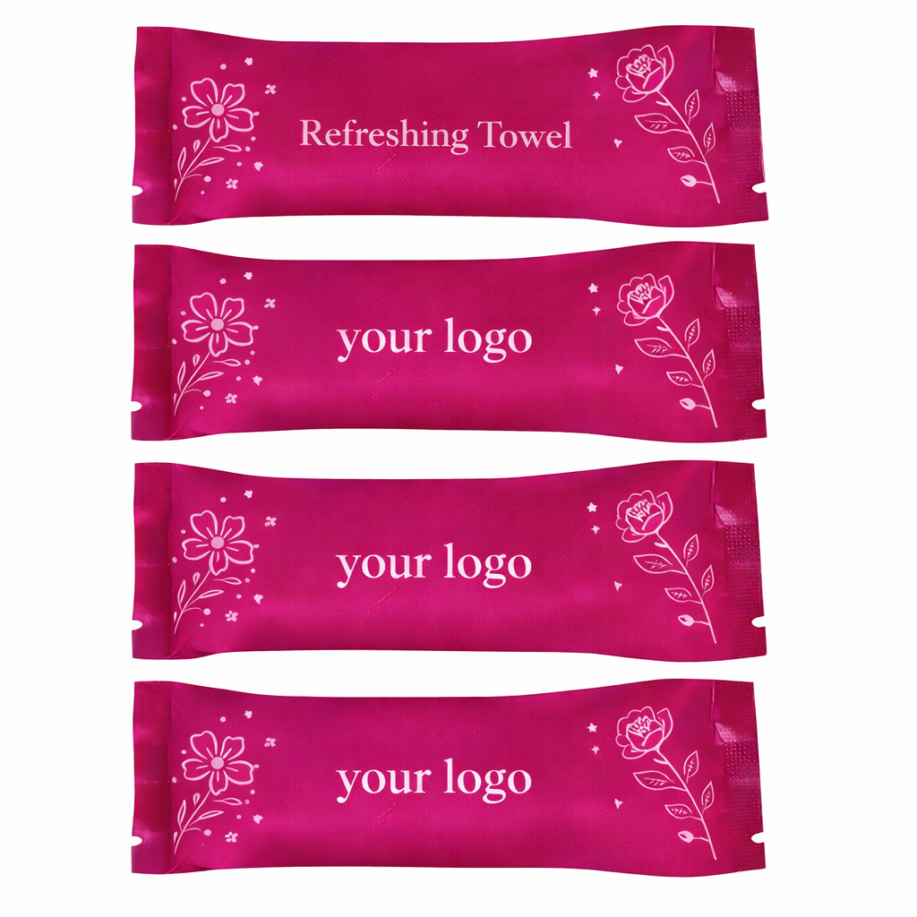 OEM Cotton 9g 23*23cm Disposable Roll Cream 600% scent Wet Towels – | Custom Fragrance & Packaging OEM,ODM