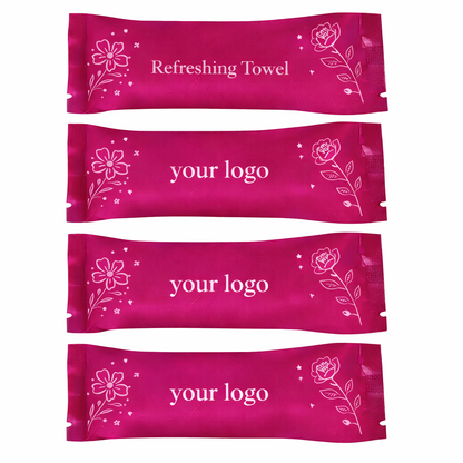 OEM Cotton 9g 23*23cm Disposable Roll Cream 600% scent Wet Towels – | Custom Fragrance & Packaging OEM,ODM