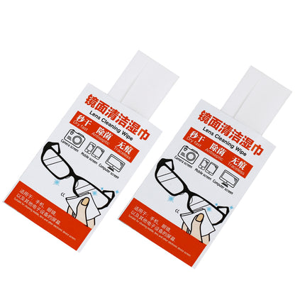 Customize your own brand photo wipes,lens wipes,glass wipes 