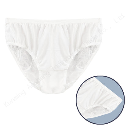 Disposable Cotton Blend Underwear – 5pcs Pack | Wholesale & OEM Manufacturer