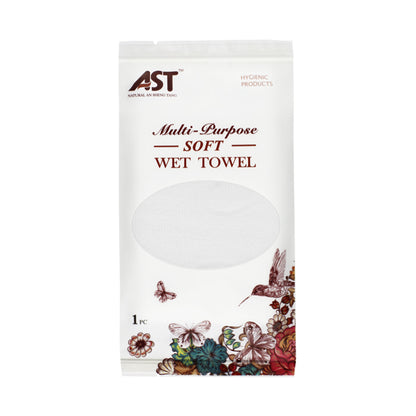 OEM Cotton 16g 23×23cm Disposable Wet Towels | Jasmine Scent | Custom Fragrance & Packaging | OEM / ODM / Private Label