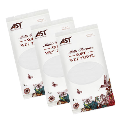 OEM Cotton 16g 23×23cm Disposable Wet Towels | Jasmine Scent | Custom Fragrance & Packaging | OEM / ODM / Private Label