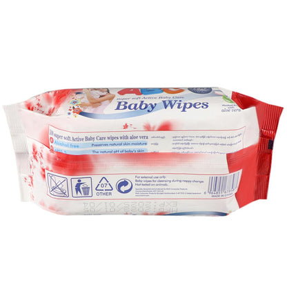 13×18cm 60 sheets T‑Pattern Spunlace Baby Wipes,OEM Wet Wipes Manufacturer