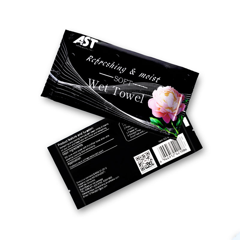 Premium 7g Rose Dew Wet Towels for Boutique Hotels & Elegant Dining | OEM Private Label