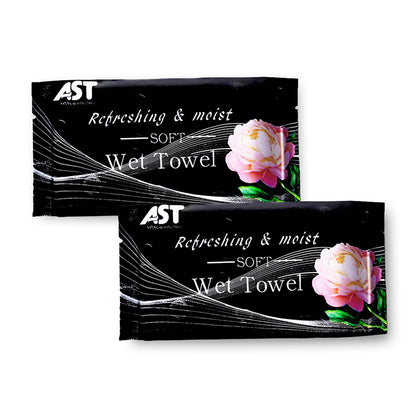 Premium 7g Rose Dew Wet Towels for Boutique Hotels & Elegant Dining | OEM Private Label