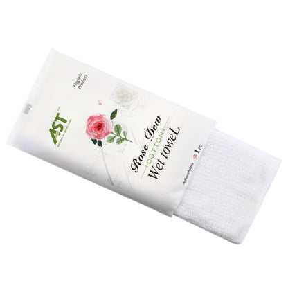 Premium 7g Rose Dew Wet Towels for Hotels & Restaurants | OEM Private Label