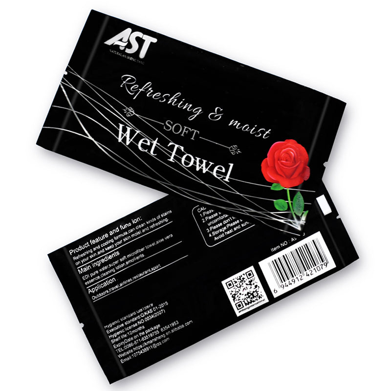 Premium 8g Pink Memory Wet Towels for Fine Dining & Luxury Hospitality | OEM Private Label