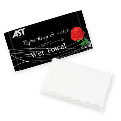 Premium 8g Pink Memory Wet Towels for Fine Dining & Luxury Hospitality | OEM Private Label