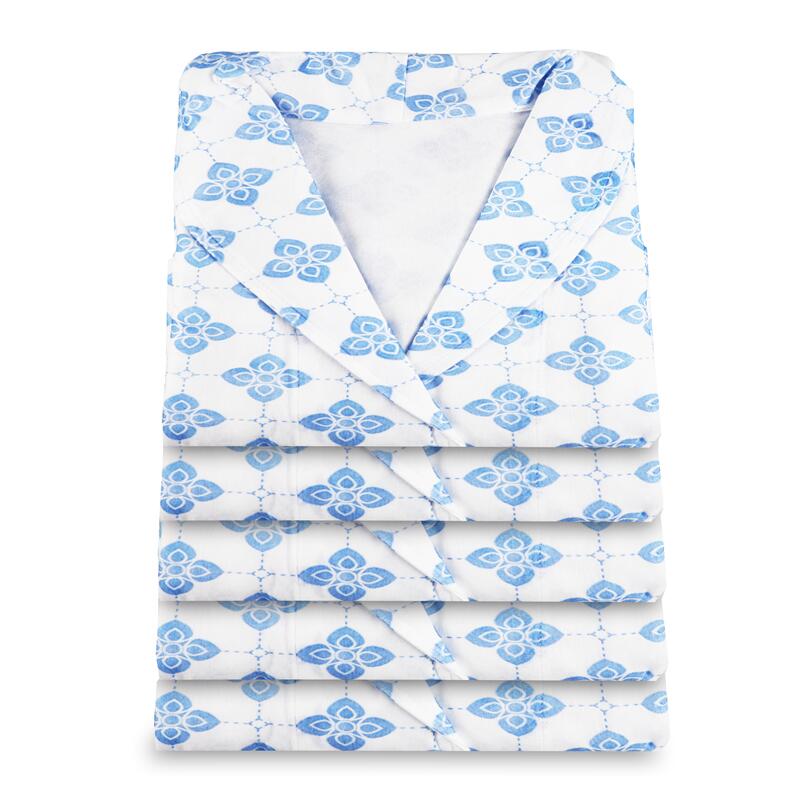 custom High-quality nonwoven hygiene disposable bathrobes 