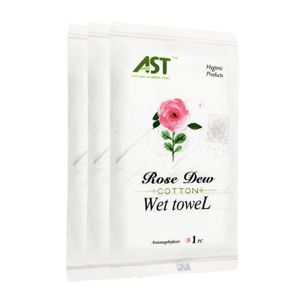 Premium 7g Rose Dew Wet Towels for Hotels & Restaurants | OEM Private Label